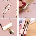 thumbnail image 7 of Item Type: Women Long Leather Wallet Commodity Use: Card bag Product Size(LxWxH): Approx. 19 x 3 x 9cm / 7.5 x 1.2 x 3.5in Material: PU leather, metal, 7 of 7
