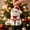 B, variant on EWASWON Christmas Car Ornament, 2D Acrylic Cat Rearview Mirror Charm, Cute Xmas Hanging Decor for Car Interior & Christmas Tree, Stocking Stuffer Gift for Cat Lovers, 1 Pack