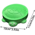 thumbnail image 4 of Mini Turtle Sandbox Desk Toy with Soft Moldable Space Sand and Small Tools, Mini Zen Garden Fidget Stress Relief Toys for Adults and Kids, Desktop Decor Accessories for Home and Office (1pc), 4 of 4