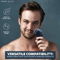 thumbnail image 5 of Perry Ellis 4-in-1 Cordless Massage and Cleansing Set with 4 Brush Heads, Exfoliating Face Scrubber with Massager, Rotating Scrub Brush, Facial Skincare Products, Carrying Case for Travel Included, 5 of 6