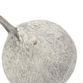 thumbnail image 4 of Mercana Snipe I Bird Ornament with metal feet made of Whitewashed Brown Wood, 4 of 6