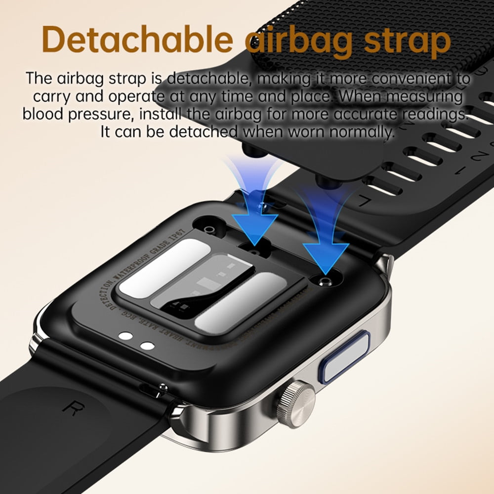 E EYAFA Smart Watch 2024 New Technology Sports Fitness Tracker Watch(Silver)