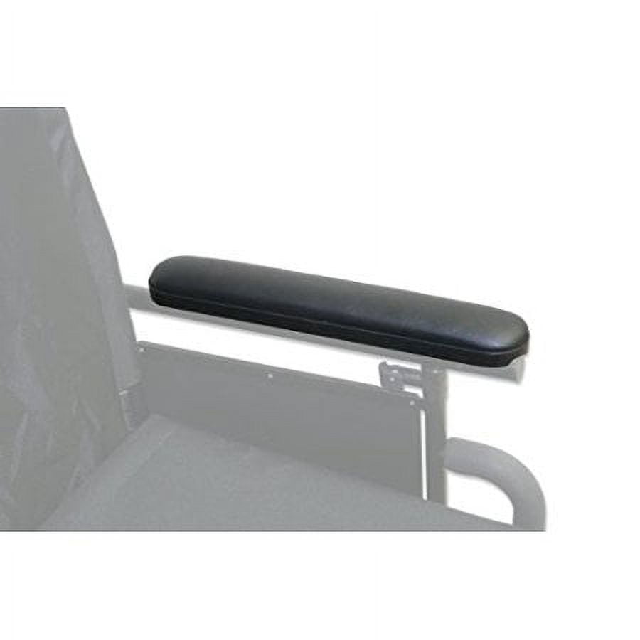 Healthline Padded Armrests For Wheelchair, Wheelchair Foam Padded Nylon Full Armrest Pads, Wheelchair Replacement Padded Arm Rest Covers, Package of 2