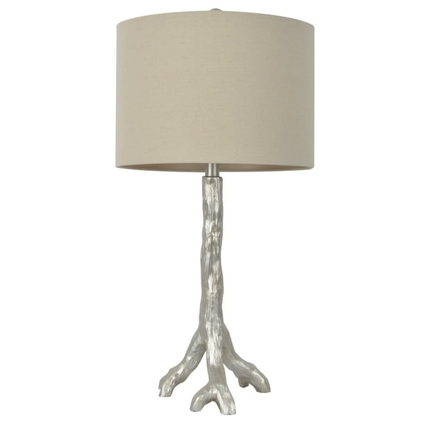 Silver Tree Branch Table Lamp