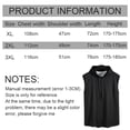 thumbnail image 3 of Camiseta sin mangas con capucha y ajuste informal, camiseta sin mangas para entrenamiento en gimnasio, 3 of 6