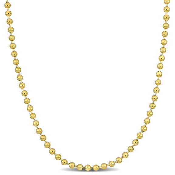 Everly Unisex 14k Yellow Gold Necklace