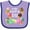 Lavender and Purple, variant on Inktastic Make Every Day Summer Ice Cream Cones Boys or Girls Baby Bib