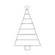 thumbnail image 2 of Arbol Navideño Grilla Marco Plegable Arbol Punched Christmas Tree Home Iron Wall Décor,Arbol Grilla Punched Christmas Tree,Home Iron Christmas Tree Décor,Estantería de Metal para Navidad,Christmas, 2 of 9