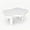 White 02, variant on Cloud Shaped Coffee Table Natural Wood 40" with 4 Round Legs for Living Room
