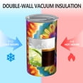 thumbnail image 2 of 20oz Coffee Tumblers Colorful Tie Dye Layered Mandala Stainless Steel Vacuum Insulated Travel Tumbler Coffee Cups Mug with Lid and Straw with Cleaning Brush for Cold & Hot Drinks, 2 of 5