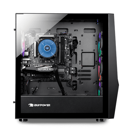 iBUYPOWER Slate MR Gaming Desktop - Intel i3-10105F - 8GB DDR4 Memory - NVIDIA GeForce GTX 1650 4GB - 480GB SSD