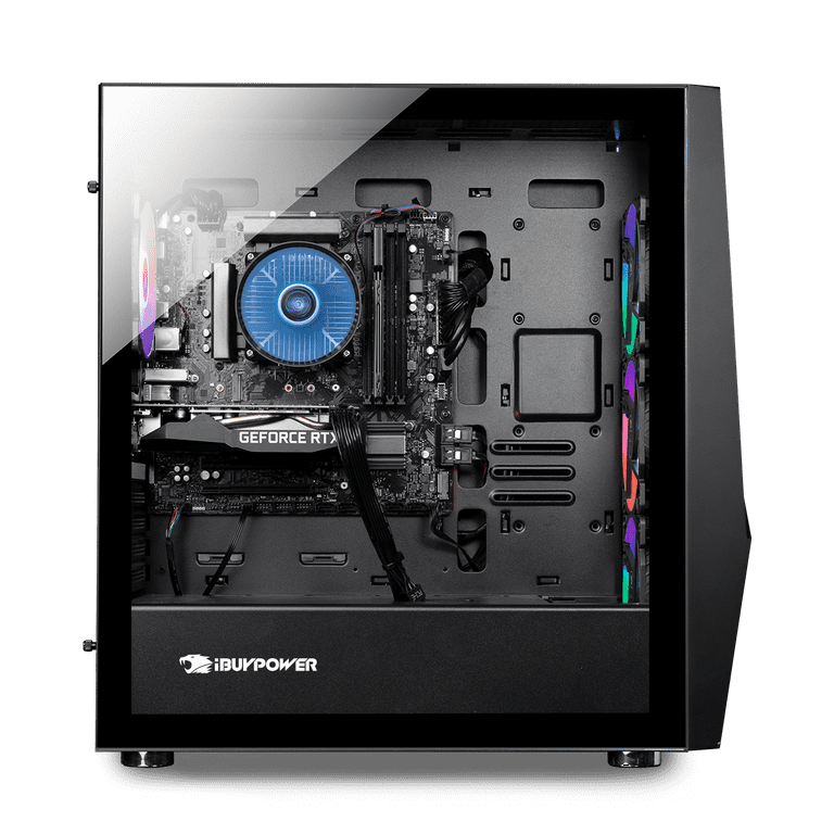 iBUYPOWER - SlateMR2140 Gaming Desktop - Ryzen 5 5600 8GB DDR4 Memory - GTX 1650 4GB - 500GB NVMe SSD - Black - Walmart.com