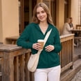 thumbnail image 7 of Zip Up Hoodies for Women Fall Winter Casual Sweatshirts Zipper Lightweight Cute Jackets with Pockets, 7 of 7