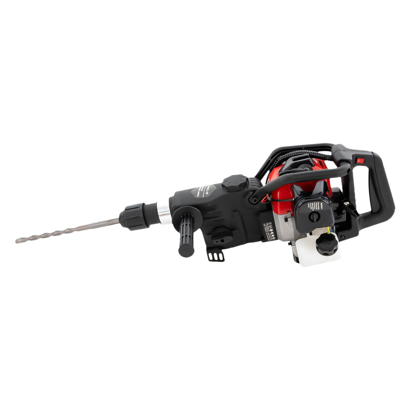 Miumaeov 2-Stroke 32.7 CC Demolition Jack Hammer Gas Powered Miumaeov 2-Stroke 32.7 CC Demolition Jack Hammer Gas Powered