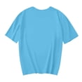 thumbnail image 4 of TIMIFIS T-Shirts à Manches Courtes de la Saint-Valentin pour Femmes Mode Décontractée Col Rond T-Shirt Imprimé Cœur d'Amour T-Shirt d'Été Ample Col Rond T-Shirts, 4 of 4