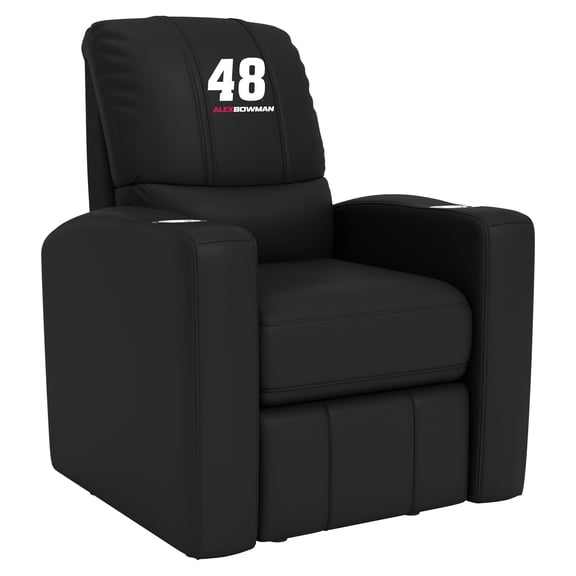 Stealth Recliner with Alex Bowman #48 with Name Rail Logo