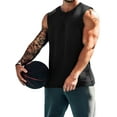 thumbnail image 1 of LilyLLL Mens Solid Color Vest Tank Tops Sleeveless Sport Workout Fitness Muscle T Shirt, 1 of 4