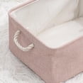 thumbnail image 2 of DOLITY Storage Basket Collapsible Storage Bins Boxes Organizer for Clothes Toys Books, Pink_S, 2 of 5