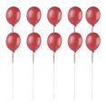 thumbnail image 4 of Bearachild 1 Juego de Mini suministros de decoración de pasteles, soporte para globos, herramientas para hornear, decoraciones de feliz cumpleaños, Fucsia 10piezas Bearachild CBP200102, 4 of 4