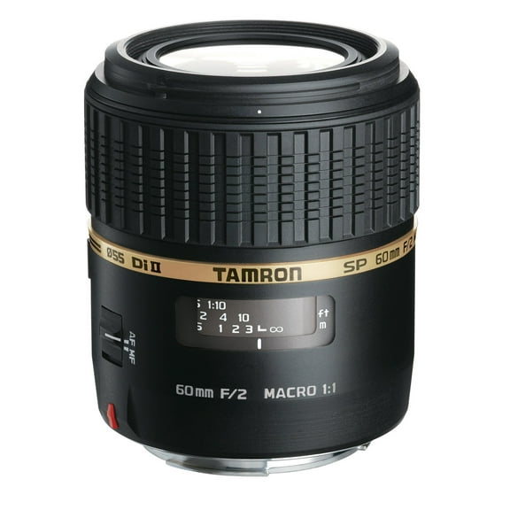 Tamron AF 60mm F/2.0 SP DI II LD IF 1:1 Macro Lens for Sony Digital SLR Cameras (Model G005S)
