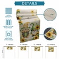 thumbnail image 6 of Sunflowers Gnomes Table Runner 90 Inches, Eucalyptus Spring Linen Texture Bed Runner Dresser Scarves Tabletop for Indoor Outdoor Parties/Ceremony/Banquet, 13" x 90", 6 of 9