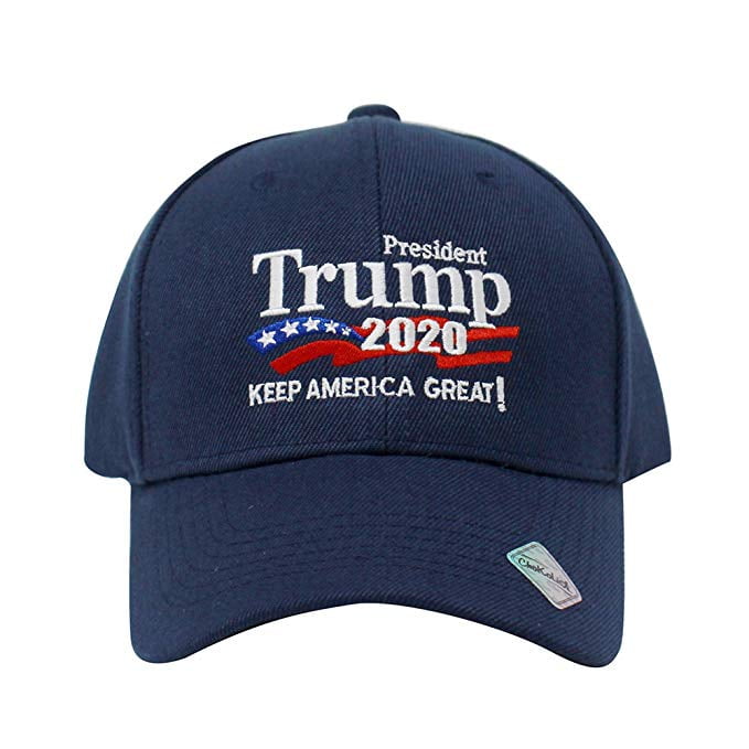 Cokeymove Baseballm/ütze Donald Trump Hut 2020 Trump General Election Hut Baseballm/ütze Mit Flagge Verstellbare Baseballkappe
