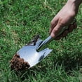thumbnail image 7 of Stainless Steel Small Shovel, Mini Gardening Spade, 10.5 Inch Metal Trowel, for Digging, Planting Flowers and Vegetables, Household Sand and Soil Tool, by FAJHHA, 7 of 7
