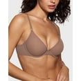 thumbnail image 5 of Women's Cosnufy Sheer Balconette Bra Demi Unlined Plunge Mesh See Through Sexy Bras Underwire, 5 of 6