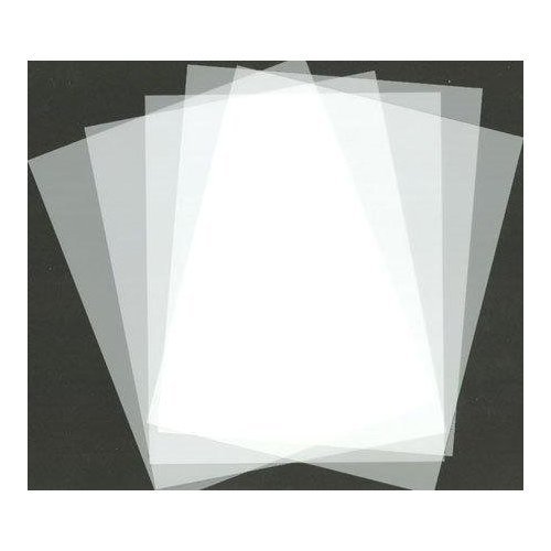 Blank Stencil Making Sheets 8.5" x 11" Frosted Pack of 10 Sheets