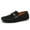 Black, variant on Big Size Men's Casual Loafers Slip On Leather Shoes Comfortable Lightweight Driving Shoes Male Moccasins Classic Penny Loafer Flats Boat Shoes Outdoor Walking Shoes