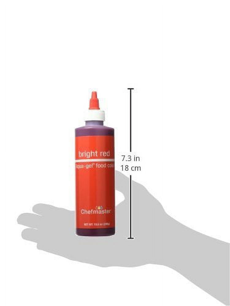 Chefmaster Liqua-Gel Food Color, 10.5-Ounce, Bright Red