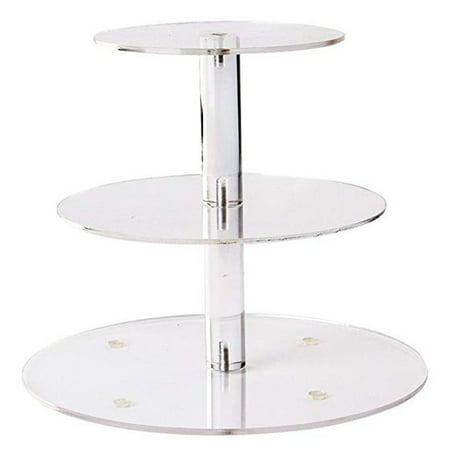 

GYZEE Acrylic Cake Stand Cupcake Stand Dessert Table Display Set Party Decoration