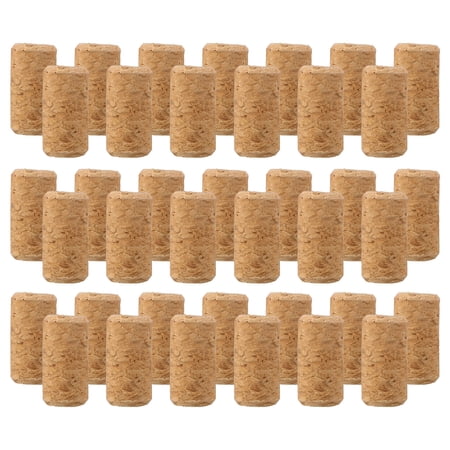 SOPOTUTU 50Pcs Cork Stoppers For Wine Bottles Brown Sealing For Clubs