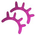 thumbnail image 1 of Coofit 1 Pair Wall Sticker Creative Eyelash Pattern Wall Decor Sticker Wall Art Sticker, 1 of 7