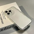 thumbnail image 1 of xiaxaixu Clear Phone Case Wave Edge Phone Protective Cover for iPhone 11/iPhone 12/iPhone 13, 1 of 8