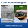 thumbnail image 4 of Rampa de escape de animales para piscina, almohadillas protectoras de ranas, escalera para piscinas, lirio para ranas, flotador, salvavidas, vida silvestre, pato, criatura (verde), 4 of 5