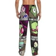 thumbnail image 3 of Invader Zim Men's Pajama Pants With Pockets Lounge Fashion Cozy Daily Sleep Pants Sleepwear, 3 of 8