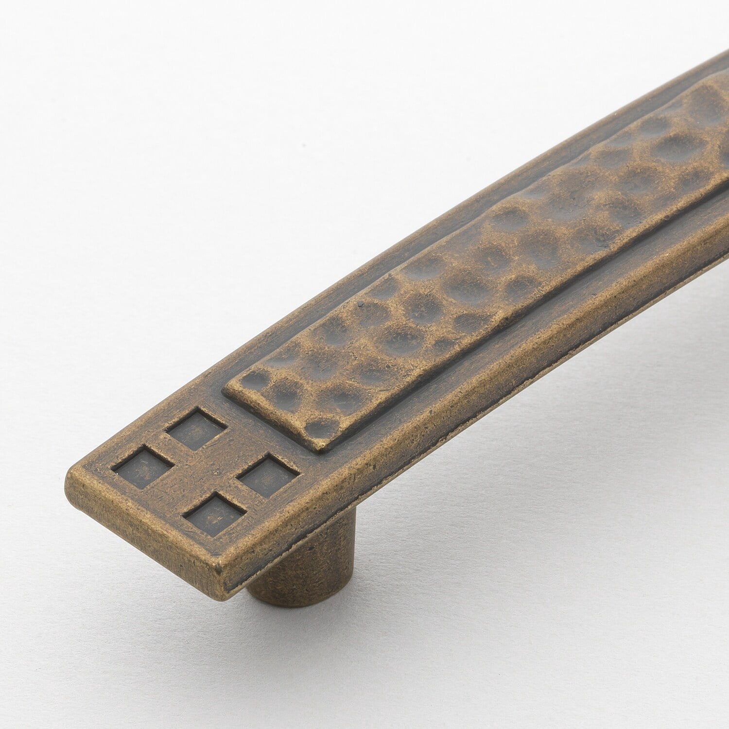 GlideRite  Antique Brass Mission Cabinet Pulls (Case of 25) - 25 Pack