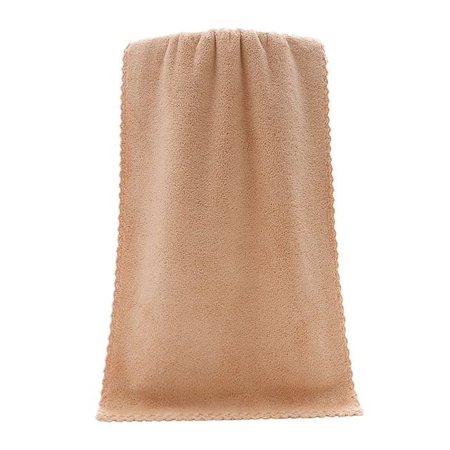 Toallas de baño Naioewe para adultos, suaves, extra absorbentes y de secado rápido (café)