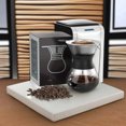 thumbnail image 5 of Pour Over Coffee Maker Portable - 10.5oz High Heat Borosilicate Glass w/Reusable Stainless Steel Filter Drip Coffee Brewer Pourover Dripper Set Carafe 300ml Black, 5 of 6