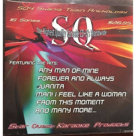 Hebrew Karaoke - SHANIA TWAIN KARAOKE CDG SONGS ANTHOLOGY STAR QUEST 16 SONGS FOR CD PLAYER