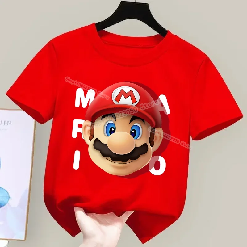 Tee Shirt Vetement Mario Kart Super Mario T-Shirt Pour Bébés