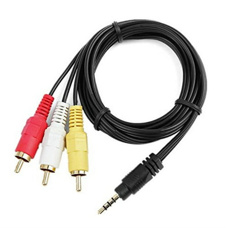Antoble A/V 3 RCA Audio/Video Cable AV Cord for TiVO & Roku LT, Roku HD, Roku XD, Roku XS 1080p, Roku XDS Digital HD Media