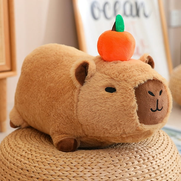 Muñeco suave de 20cm, animales de peluche, capibara, animales de peluche para niños y niñas