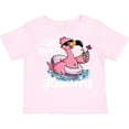 thumbnail image 3 of Inktastic I Look Totally Flamazing with Flamingo in Sunglasses Boys or Girls Toddler T-Shirt, 3 of 5