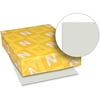 Neenah® Extra-Heavyweight Exact® Index Card Stock, 110 Lb., 8 1/2" x 11", Gray, Pack Of 250 Sheets