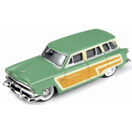 1961 Ford Country Squire - Classic Metal Works 30251 HO 1953 Ford Country Squire Wagon - Mini Metals - Fern