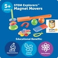 thumbnail image 6 of Learning Resources STEM Explorers Magnet Movers  Science For Kids Sensory Bin, Ages 5+, 6 of 7