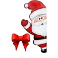 thumbnail image 2 of Christmas refrigerator magnet car reflective decoration soft magnetic sticker 03, 2 of 9