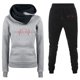 thumbnail image 1 of Puntoco Moda Mujer Otoño Invierno Trajes Deportivos Chándales Manga Larga Impreso Sudaderas Con Capucha Pantalones Traje Liquidación Puntoco Puntoco-4715, 1 of 2